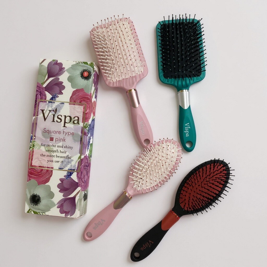 ヘアブラシ 艶髪 ブラシ ウェットブラシ 絡まらない 静電気防止ラウンドタイプ・スクエアタイプ
