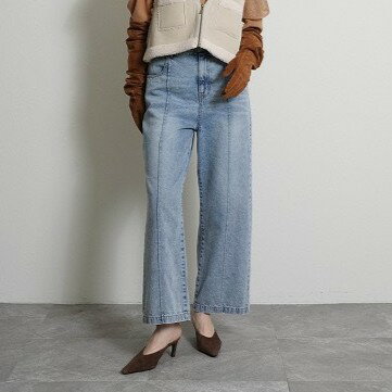 乐天商城 - 【予約】【早期予約でポイント10倍】【CYAN 2026 AUTUMN&WINTER Vol1】【8月中旬～8月下旬入荷予定】CYAN　TOKYO　シアン　シアントーキョー　ソフトデニムピンタックワイド　型番604493