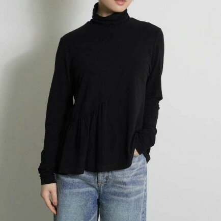 Rakuten - 【予約】【早期予約でポイント10倍】【CYAN 2026 AUTUMN&WINTER Vol1】【9月中旬～9月下旬入荷予定】CYAN　TOKYO　シアン シアントーキョー　アシメギャザーウォームタートル　型番604506