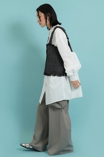 【SALE　50％OFF】【CYAN TOKYO】　【シアントーキョー】　シアン　シャーリングポケットバギー 型番510292 bequadro-10001243 bequadro サンプル画像3