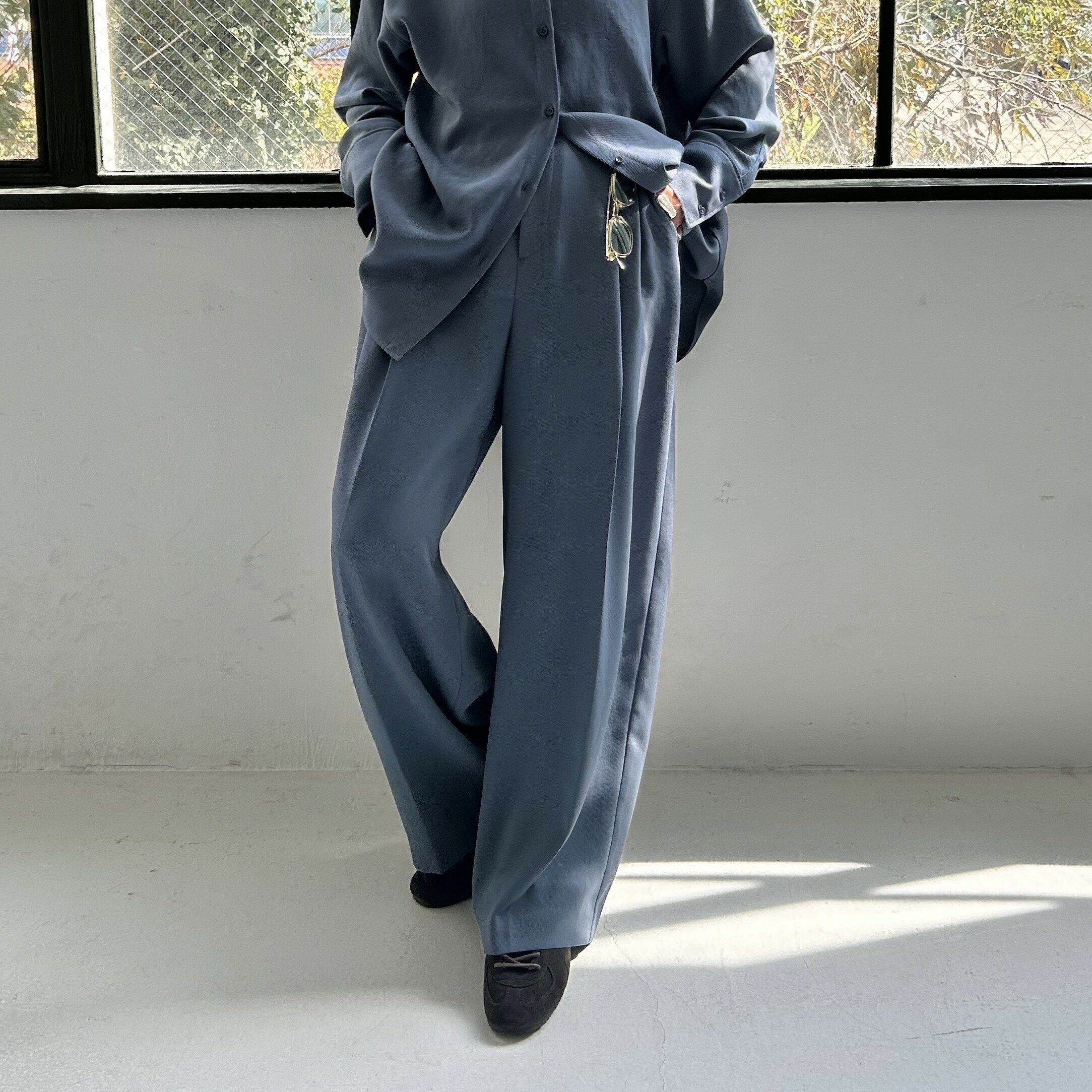 Rakuten - 【予約】【早期予約でポイント10倍】【PRIORITY 2026 Autumn Collection】【8月中旬～8下旬入荷予定】PRIORITY プライオリティ ダブルタックパンツ　型番P66231IT