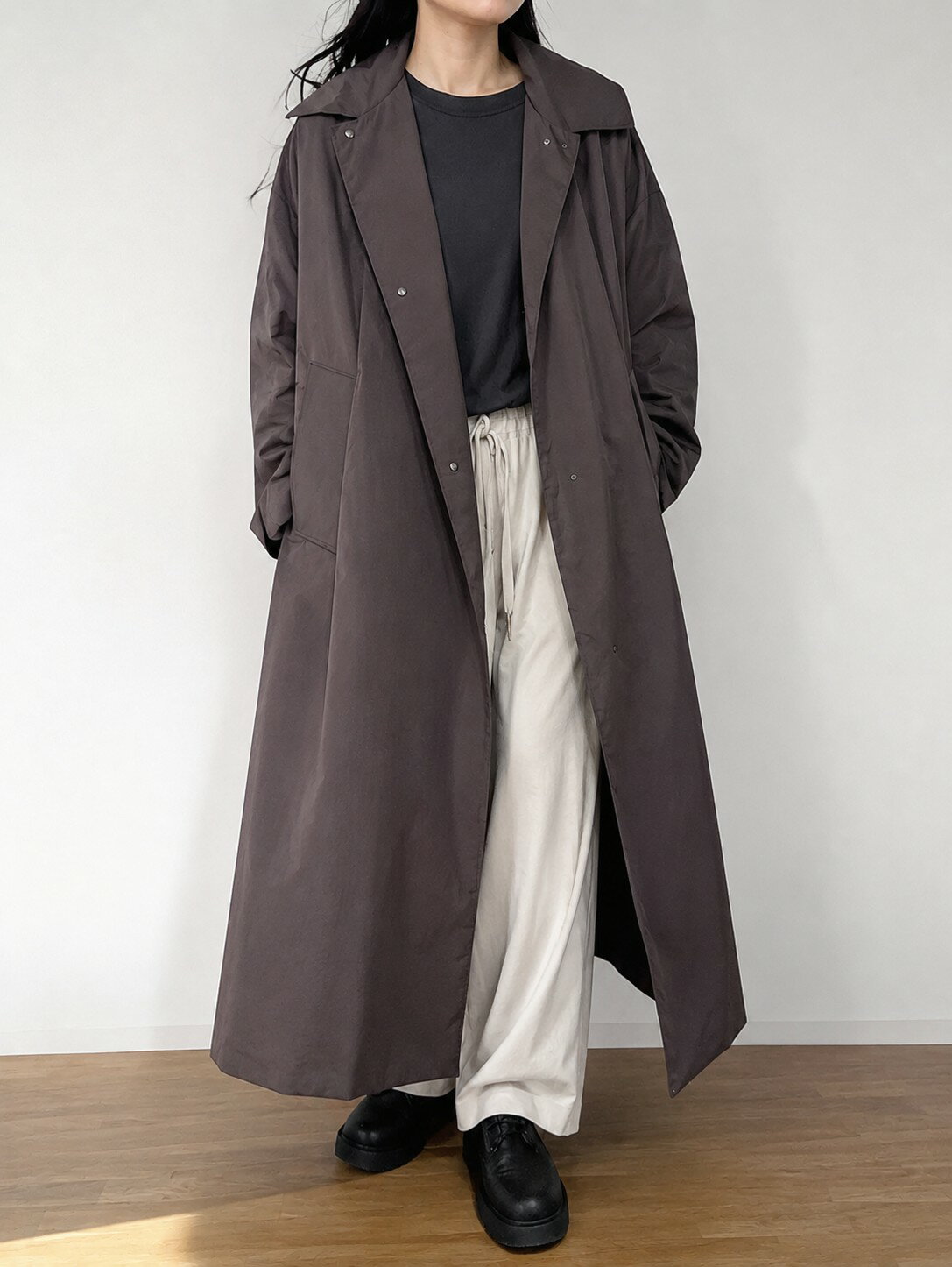 Rakuten - 予約】【早期予約でポイント10倍】【PRIORITY 2026 winter collection】【10月上旬～10月中旬入荷予定】PRIORITY プライオリティ 弱撥水パデッドコート/P67036JT