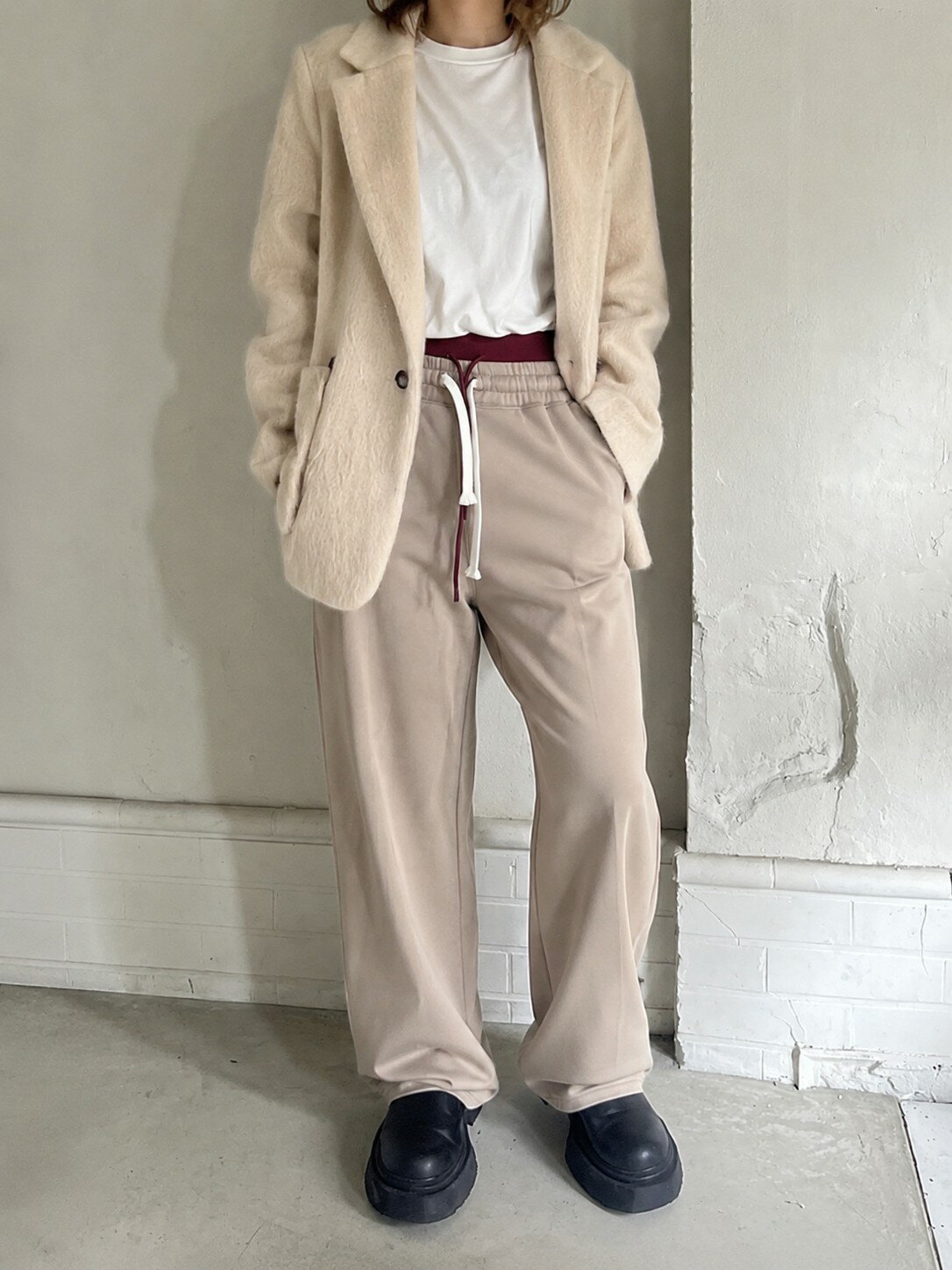 乐天商城 - 【予約】【早期予約でポイント10倍】【PRIORITY 2026 winter collection】【10月上旬～10月中旬入荷予定】PRIORITY プライオリティ ウエストレイヤードインナーパンツ/P67044AI