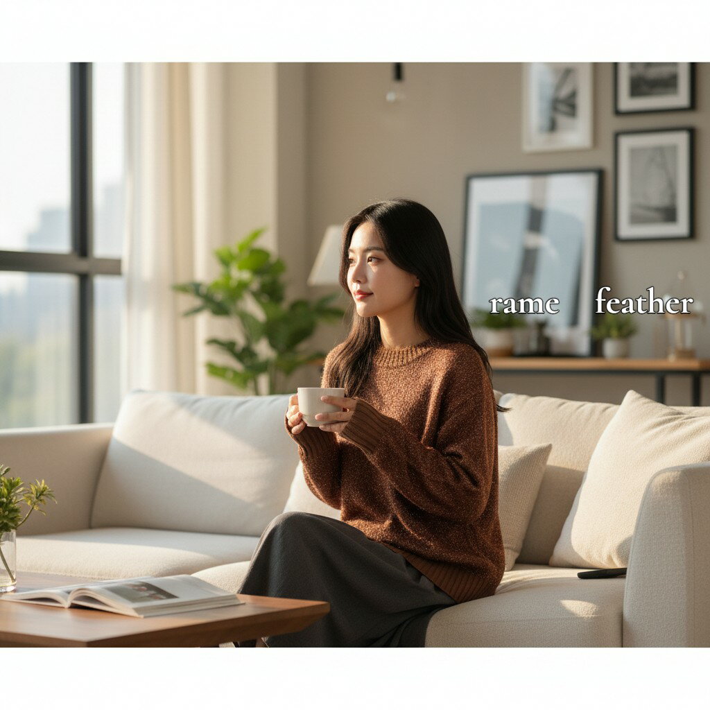 Rakuten - 【60％OFF】【メーカー希望小売価格6,490円】ZAMPA　ザンパ　ラメフェザー　毛混　クルー　プルオーバー　Mサイズ　ゆったり