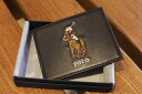 RALPH LAUREN(ラルフローレン)POLO BEAR LEATHER CARD CASE(ポロベアー レザーカードケース)【日本未発売モデル アメリカ買い付け】牛革 希少ポロベアー 刺繍 カードケース プレゼントにも 送料無料 即日出荷対応