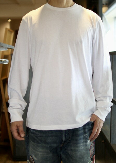 Rakuten - ★現在ポイン10倍!★J.CREW(J.クルー)LONG SLEEVE WASHED COTTON T-SHIRTS(ウォッシュドコットン ロングTシャツ)柔らかな上質コットンの肌触り シンプル アメカジ ロングTEE日本未発売 2色展開 アメリカ買い付け商品 新品送料無料 即日出荷対応