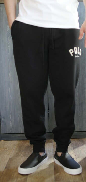 RALPH LAUREN(ラルフローレン)FLEECE SWEAT PANTS(スウェットパンツ)【日本未発売モデル アメリカ買い付け 正規品 新品】肉厚で柔らかなスウェット生地 POLO BLACK送料無料 即日出荷対応