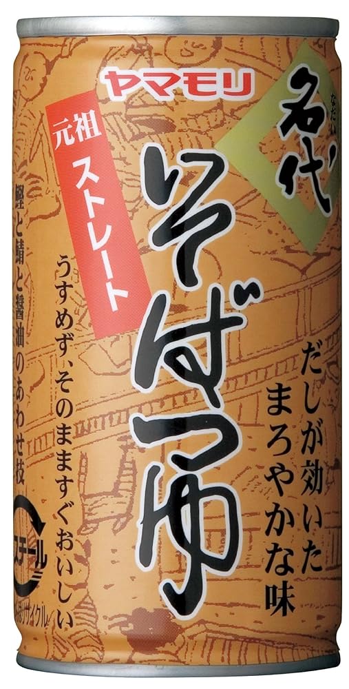 ヤマモリ 名代そばつゆ 195g×6本