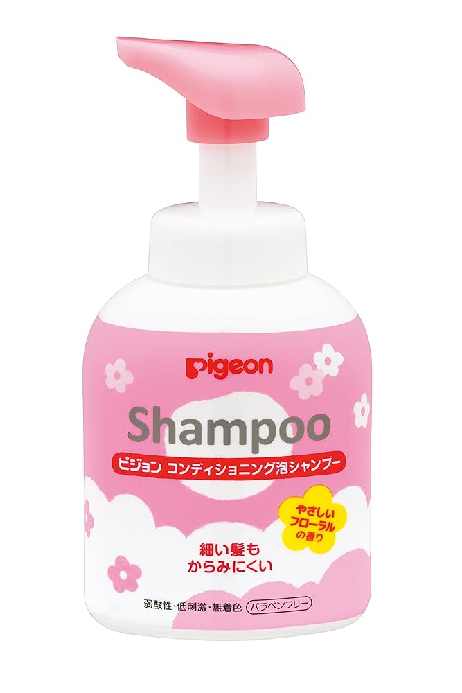 ピジョン コンディショニング 泡シャンプー やさしいフローラルの香り 350ml