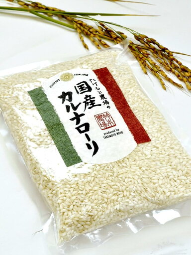 たけもと農場 石川県産 国産カルナローリ (イタリア米) (白米4kg(1kg×4pc)) たけもと農場 石川県産 国産カルナローリ (イタリア米) (白米4kg(1kg×4pc))