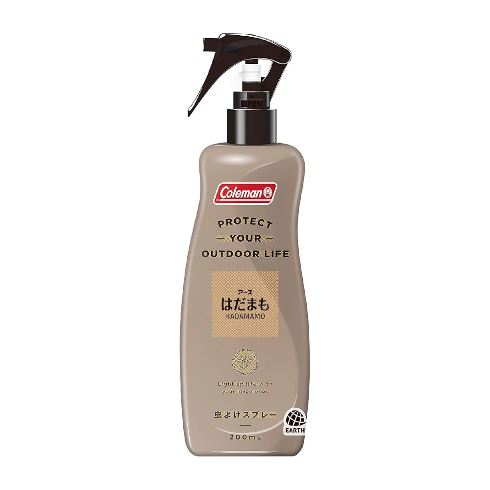 はだまも お肌の虫よけ ミスト コールマン 200ml 虫除けスプレー 朝使って夜まで 虫よけスプレー 蚊 トコジラミ キャンプ アウトドア