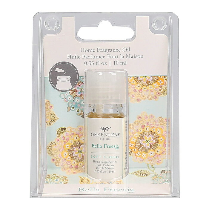 税込5,400円以上送料無料 グリーンリーフ ポプリ オイル 10ml ホーム フレグランス ベラフリージア 293221