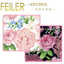 メール便 送料無料 フェイラー ハンカチ 30×30 アンシア ANTHEA Feiler Chenille Towel