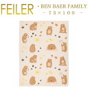 送料無料 フェイラー ベビーブランケット 75×100 ベンベアー ファミリー BEN BAER FAMILY Feiler Chenille Blanket