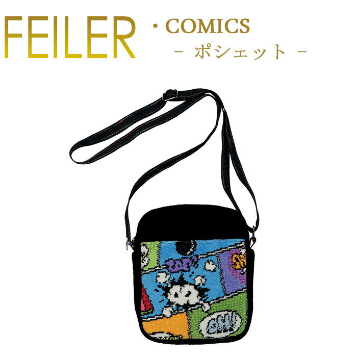 送料無料 フェイラー T7 ポシェット コミックス COMICS ミニショルダー Chenille shoulder bag