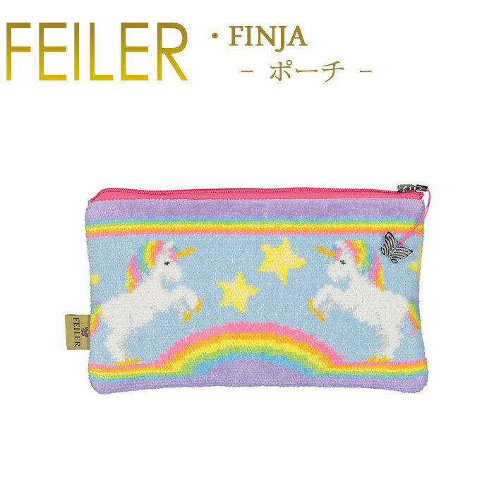 メール便 送料無料 フェイラー M10 フラット ポーチ ユニコーン FINJA Flat Pouch