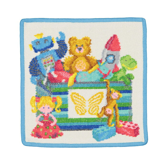 メール便 送料無料 フェイラー ハンカチ 25×25 【NEW】トイボックス2 TOYBOX2 Feiler Chenille Towel