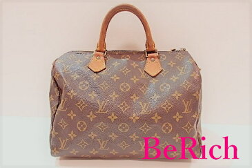 ルイ ヴィトン LOUIS VUITTON ハンドバッグ スピーディ 25 M41528 M41109 モノグラム ブラウン 茶 PVC レザー ボストンバッグ ショルダーバッグ 手提げ バッグ 鞄 メンズ レディース 【中古】 bk4679