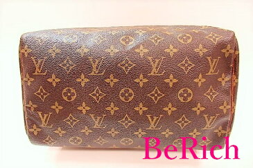 ルイ ヴィトン LOUIS VUITTON ハンドバッグ スピーディ 25 M41528 M41109 モノグラム ブラウン 茶 PVC レザー ボストンバッグ ショルダーバッグ 手提げ バッグ 鞄 メンズ レディース 【中古】 bk4679