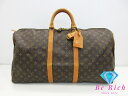 ルイ ヴィトン LOUIS VUITTON モノグラム キーポル 55 M41424 LV ロゴ ボストンバッグ ハンドバッグ トラベル 旅行 鞄 【中古】【送料無料】bk8778