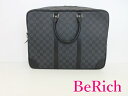 ルイ ヴィトン LOUIS VUITTON 2way ブリーフケース ビジネスバッグ ダミエ グラフィット ポルト ドキュマン ヴォワヤージュ GM N41123 LV ロゴ ハンドバッグ 鞄 【中古】【送料無料】 bk8320