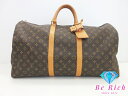 ルイ ヴィトン LOUIS VUITTON モノグラム キーポル 55 M41424 LV ロゴ ボストンバッグ ハンドバッグ トラベル 旅行 鞄 【中古】【送料無料】 bk8396