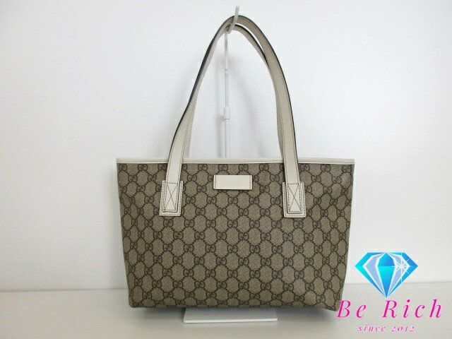 å GUCCI ȡȥХå 211138 GG ץ꡼ ١ ܥ꡼ PVC 쥶  ϥ   š̵ۡ bk8604