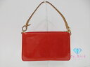 ルイ ヴィトン LOUIS VUITTON モノグラム ヴェルニ レキシントン M91132 ルージュ レッド パテント レザー エナメル アクセサリー ポーチ...