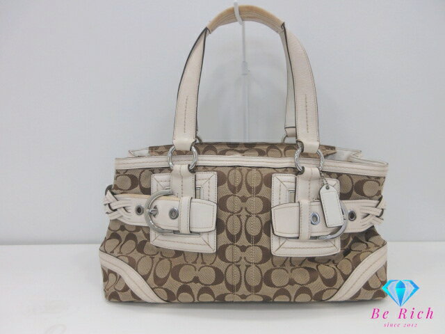 COACH バッグ トートバッグ 鞄 ハンドバッグ PVC レザー 革 中古 楽天市場】コーチ バッグ 中古 白の通販