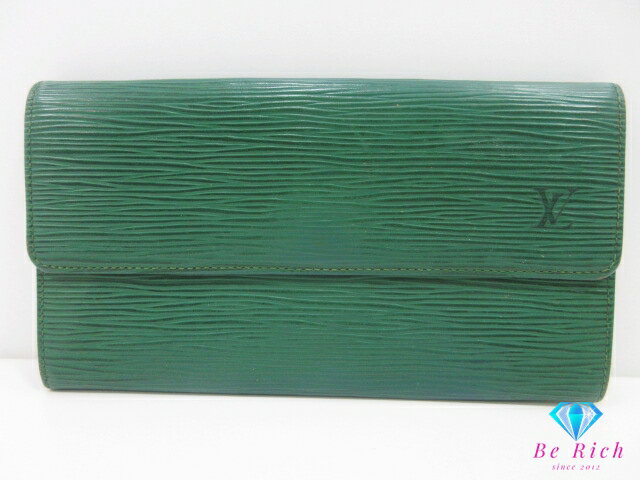 楽天市場】ルイヴィトン エピ グリーン 二つ折りの通販