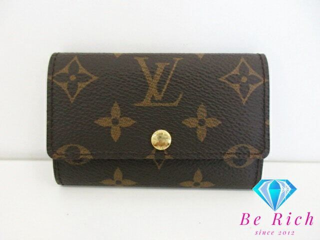 樂天商城 - ルイ ヴィトン ミュルティクレ 6 M62630 モノグラム ブラウン 茶 PVC レザー キーケース LOUIS VUITTON 【中古】【送料無料】 bc2097