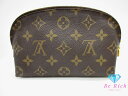ルイ ヴィトン LOUIS VUITTON ポーチ モノグラム ポシェット コスメティック M47515 茶 ブラウン PVC レザー コスメ 化粧 小物 【中...