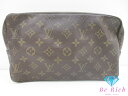 ルイ ヴィトン トゥルーストワレット 28 M47522 モノグラム 茶 ブラウン アクセサリー ポーチ 化粧 コスメ PVC LOUIS VUITTON 【中...