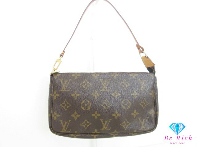 ルイ ヴィトン LOUIS VUITTON モノグラム ポシェット アクセソワール M51980 LV ロゴ ハンドバッグ アクセサリー ポーチ 2way ショルダーバッグ 鞄 【中古】【送料無料】bc2292