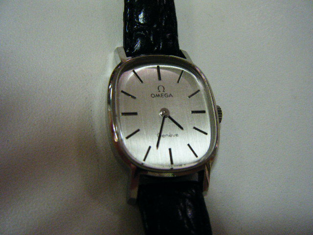 アンティーク オメガ OMEGA デヴィル レディース 腕時計 手巻き SS 【中古】【送料無料】 bt170