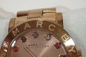 マークバイマークジェイコブス☆MARCBYMARCJACOBS☆エイミー☆デクスター☆グリッツ☆レディース腕時計☆MBM3142☆ピンクゴールド☆文字盤☆ラインストーン☆SS☆ミネラルクリスタルガラス☆ウォッチ☆時計☆メンズ☆レディース【】bt963