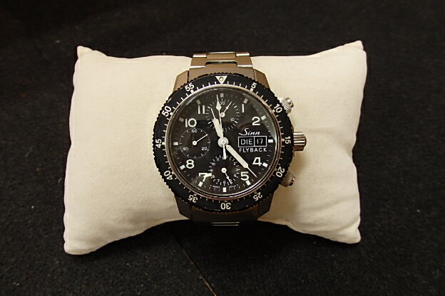 美品 ジン Sinn 103シリーズ メンズ 腕時計 パイロットクロノグラフ 自動巻き 【中古】【送料無料】ht168