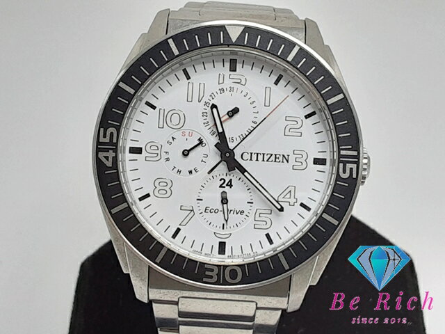 CITIZEN】ザ シチズン 時計 'ホワイト文字盤' メンズモデル☆極 CITIZEN】ザ シチズン 時計 'ホワイト文字盤' メンズモデル☆極