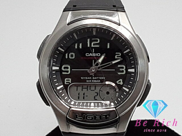 【中古】カシオCASIOメンズ腕時...