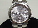 シチズン CITIZEN ウィッカ Wicca レディース 腕時計 6329-S004942 紫 パープル シルバー SS ブレス アナログ クォーツ QZ ウォッチ 【中古】【送料無料】 ht5441