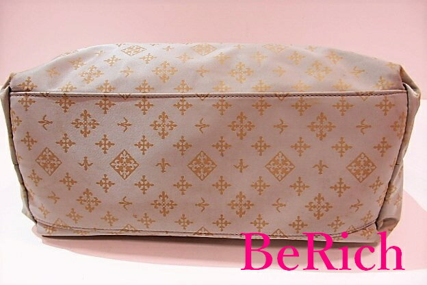 ラシット ハンドバッグ モスグリーン ナイロン 合皮 トートバッグ russet 【中古】【送料無料】 h1817