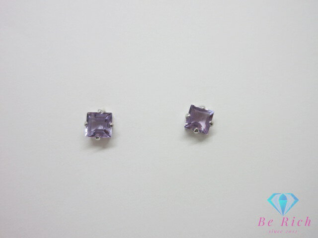 【中古】K18WGアメジスト付デザ...