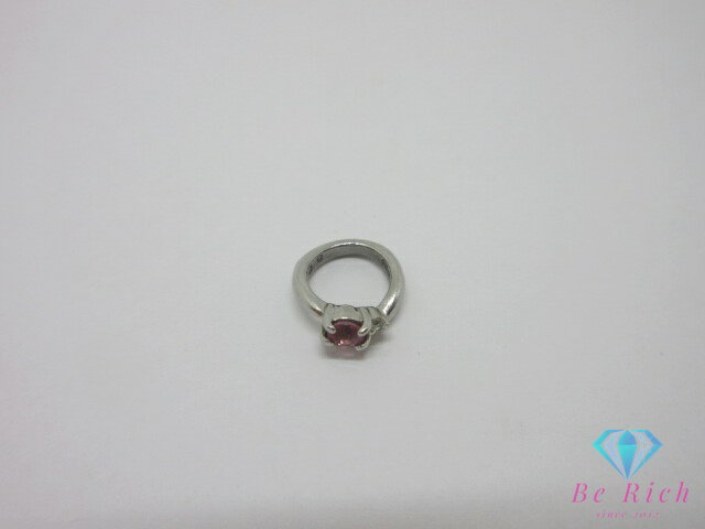 樂天商城 - pt900 プラチナ カラーストーン ダイヤモンド 0.01ct 付 指輪 リングモチーフ デザイン ネックレス ペンダント トップ ヘッド メレ 宝石 ジュエリー アクセサリー 【中古】【送料無料】 th14619