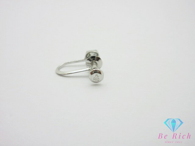 BeRich 楽天市場支店のPt900 プラチナ ダイヤモンド 0.15ct 0.15ct 付 デザイン イヤリング 宝石 ジュエリー アクセサリー 【中古】【送料無料】th14982｜アングル3