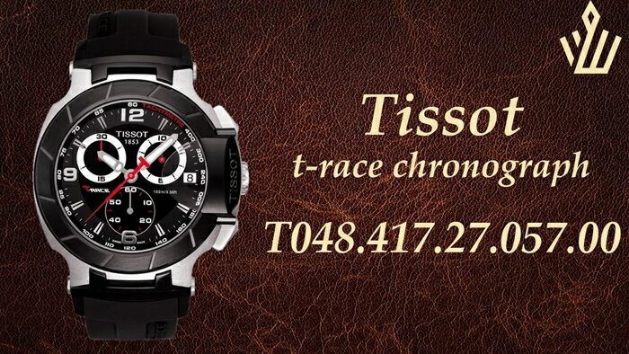 Ultra Super Sale !!! : TISSOT : T-RACE : T048.417.27.057.00 : メンズ・ウオッチ : Super Cool Design by TISSOT