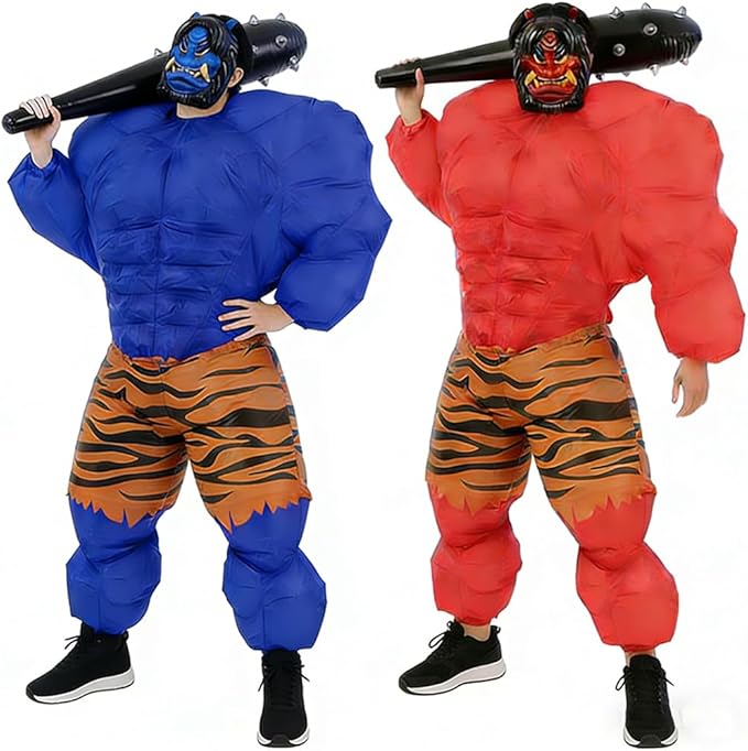 節分 コスプレ 鬼のコスチューム 衣装 オニ退治 フルセット 鬼コスプレ 舞台 演劇 イベント コスチューム 小道具 男女共用