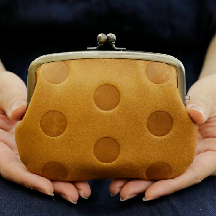 kanmi カンミ キャンディ 親子ガマグチ お財布 がま口 ガマグチ がま口サイフ 手のひらサイズ 親子がま口 がま口財布 財布 小銭入れ 革財布 牛革 レザー財布 ナチュラル 父の日 母の日 敬老の日 kanmi. かんみ ギフト 記念日 プレゼント 誕生日 送料無料 WL13-43