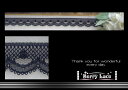 ◇ ラッセル レース◇ミニラッセル(平)黒5m巻き*ra02