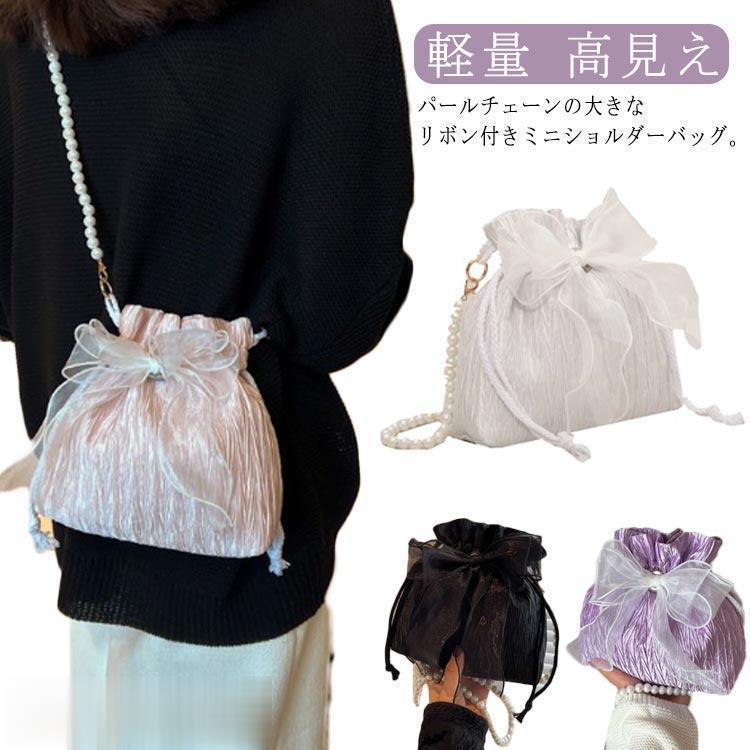 斜め掛け 巾着バッグ かわいい 小さめ かばん 軽量 浴衣バッグ 大人 ショルダーバッグ バッグ かばん 巾着 大人 可愛い レディース ミニバッグ