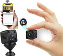 超小型 カメラ ミニカメラ WiFi 室内 1080P スマホで見れる 長時間録画/録音 150°広角 動体検知 リアルタイム遠隔 赤外線暗視 防犯カメラ 24時間ビデ IOS/Android対応 小型カメラ 猫/犬/子供/老人見守り 玄関カメラ(3)